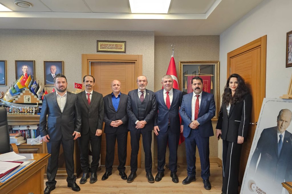 Mesleki Ve Stk İle  İlişkilerden Sorumlu Milliyetçi Hareket Partisi Genel Başkan Yardımcısı Sayın Yaşar Yıldırım'ı Mhp Genel Merkezi'nde Ziyaretimiz