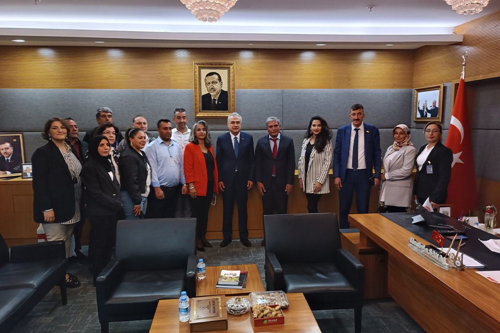 Ak Parti Aydın Milletvekili, Tbmm Kit Komisyonu Başkanı Mustafa Savaş'ı Ziyaretimiz