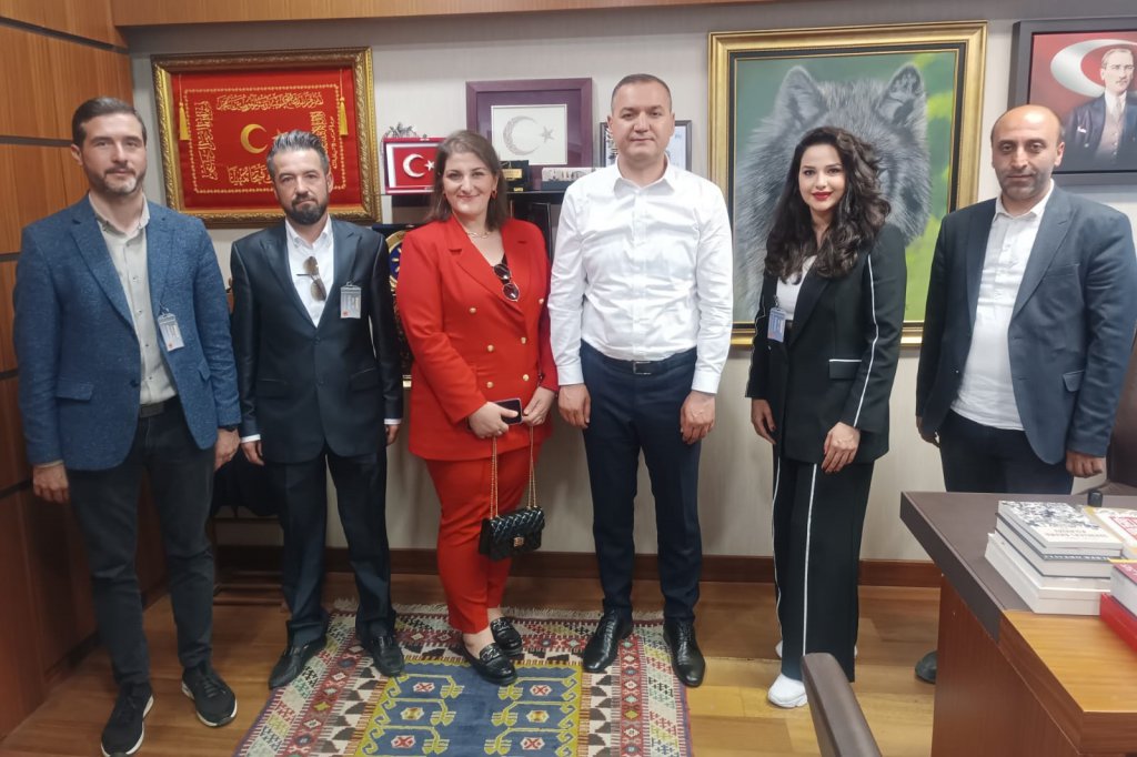 Sn. Aksaray Mv. Turhan YALDIR Bizleri Makamında Ağırladı.